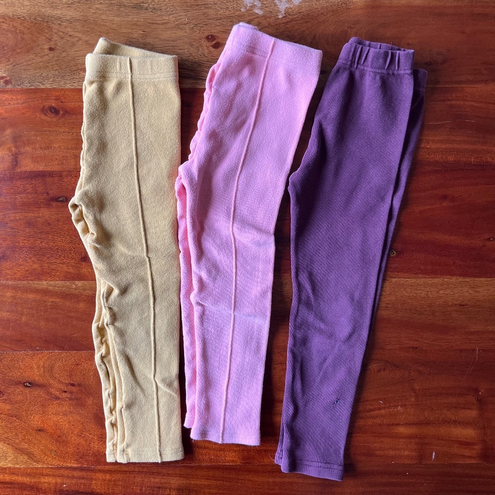 Toddler girl winter warm leggings